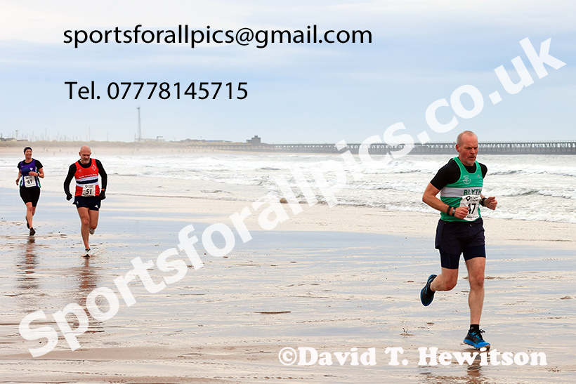 The 2024 Blyth Beach Run, Northumberland.   Photo: David T. Hewitson/Sports for All Pics